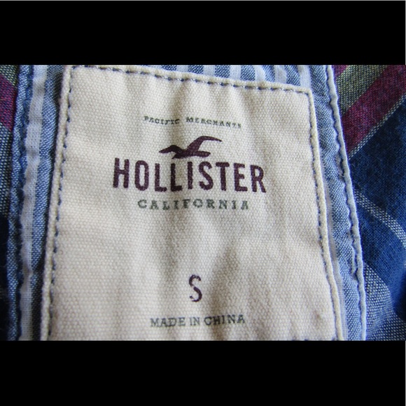 Checkered Hollister Button Down - Picture 6 of 6